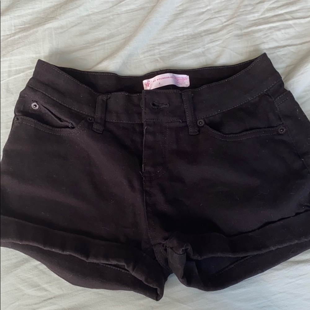 Black shorts
